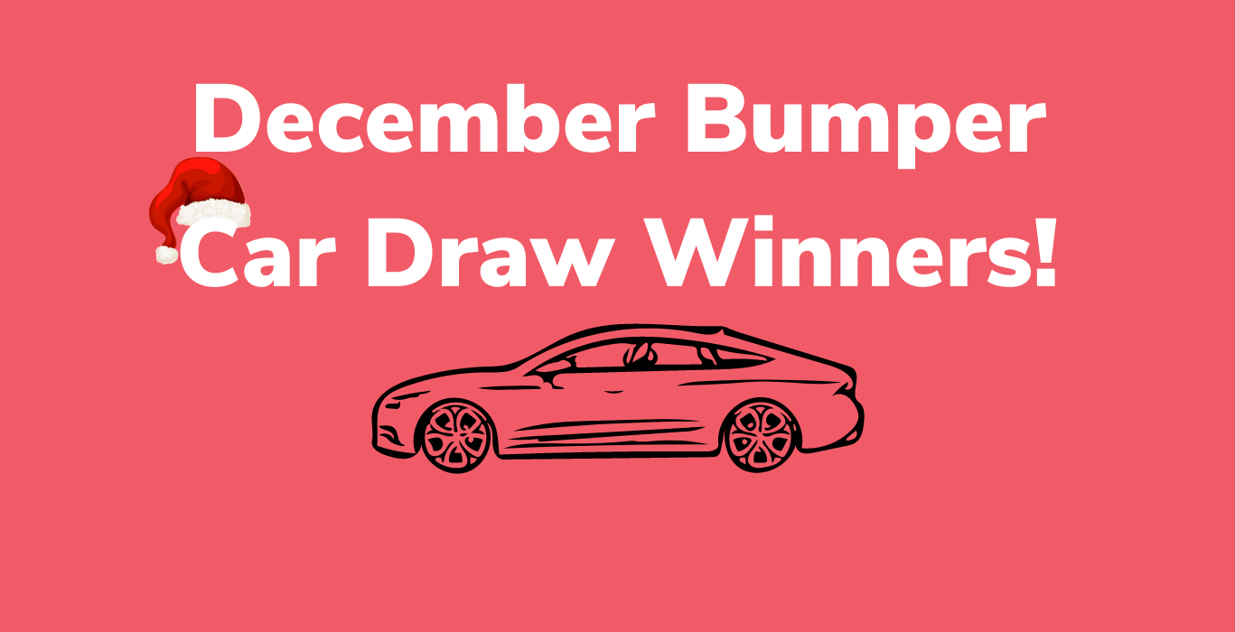 December Bumper Car Draw Winners