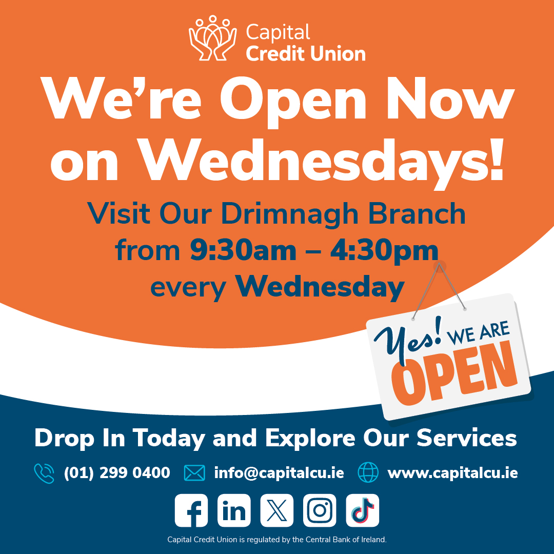 Exciting News: Our Drimnagh Branch is Now Open Every Wednesday—6 Days a Week!