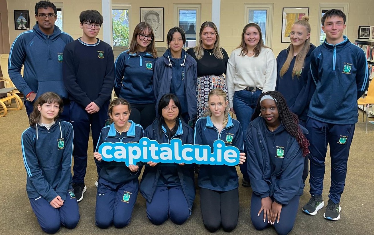 Capital Credit Union Sponsors St. Tiernan’s Community School, Balally, for Educational Trip to Paris