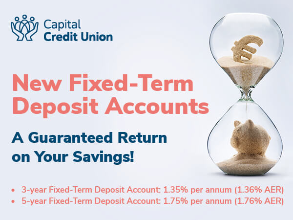 Secure Your Savings with a 3 or 5 Year Fixed-Term Deposit Account