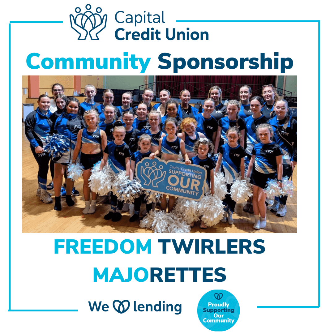 Blackpool Bound: Capital Credit Union Backs Freedom Twirlers! 🎉
