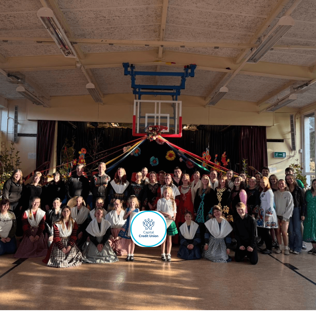 Capital Credit Union Proudly Sponsors the Irish National Folk Company’s Bealtaine Community Event