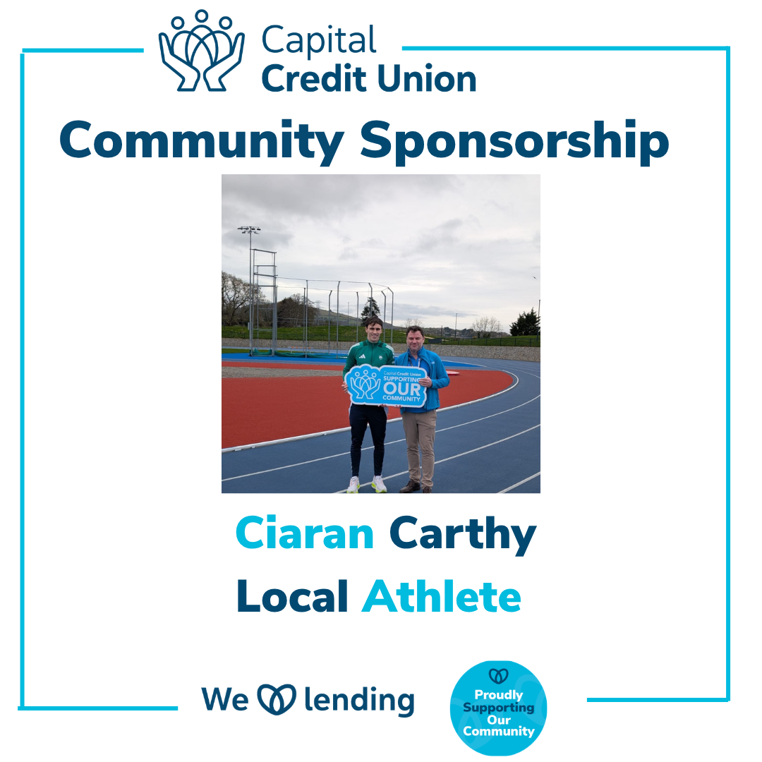 Proudly Sponsoring Local Athlete Ciaran Carthy 🏃‍♂️☘️