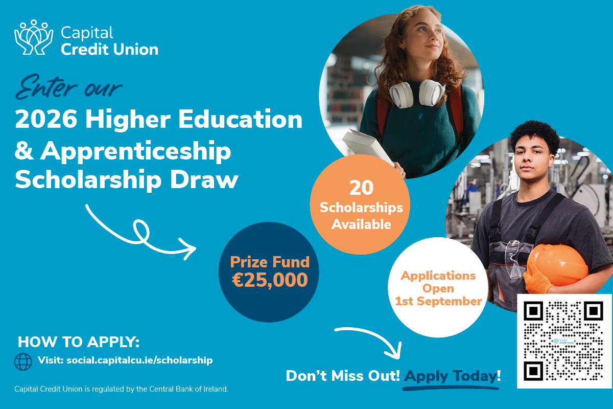 Investing in Your Future: 2026 Scholarship Draw Opens on September 1st